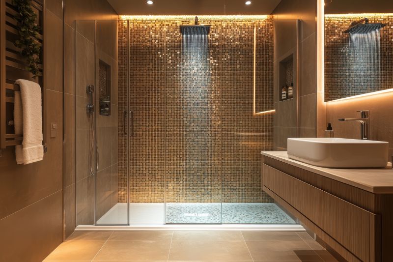 Elegant Tile and Shower Areas
